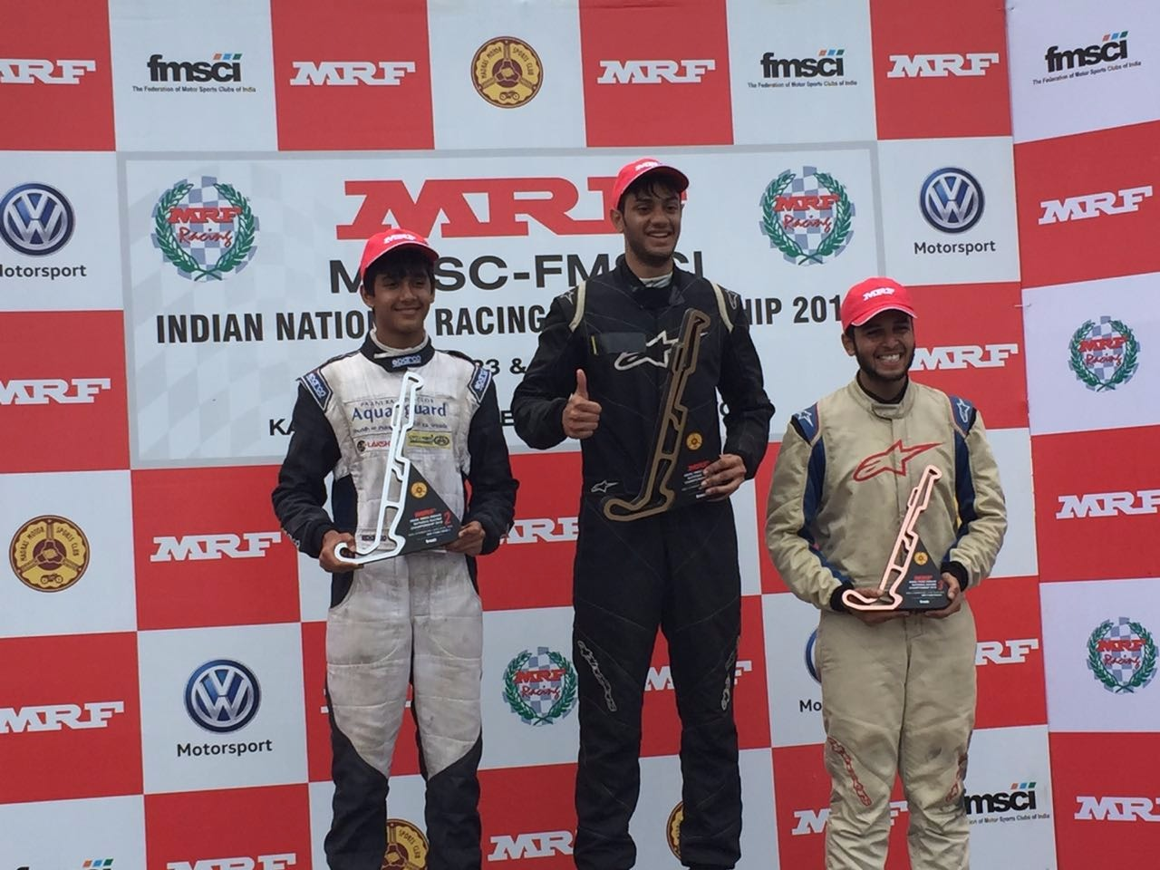 1st Runner-Up, Race-2, MRF MMSC FMSCI Indian National Racing ...